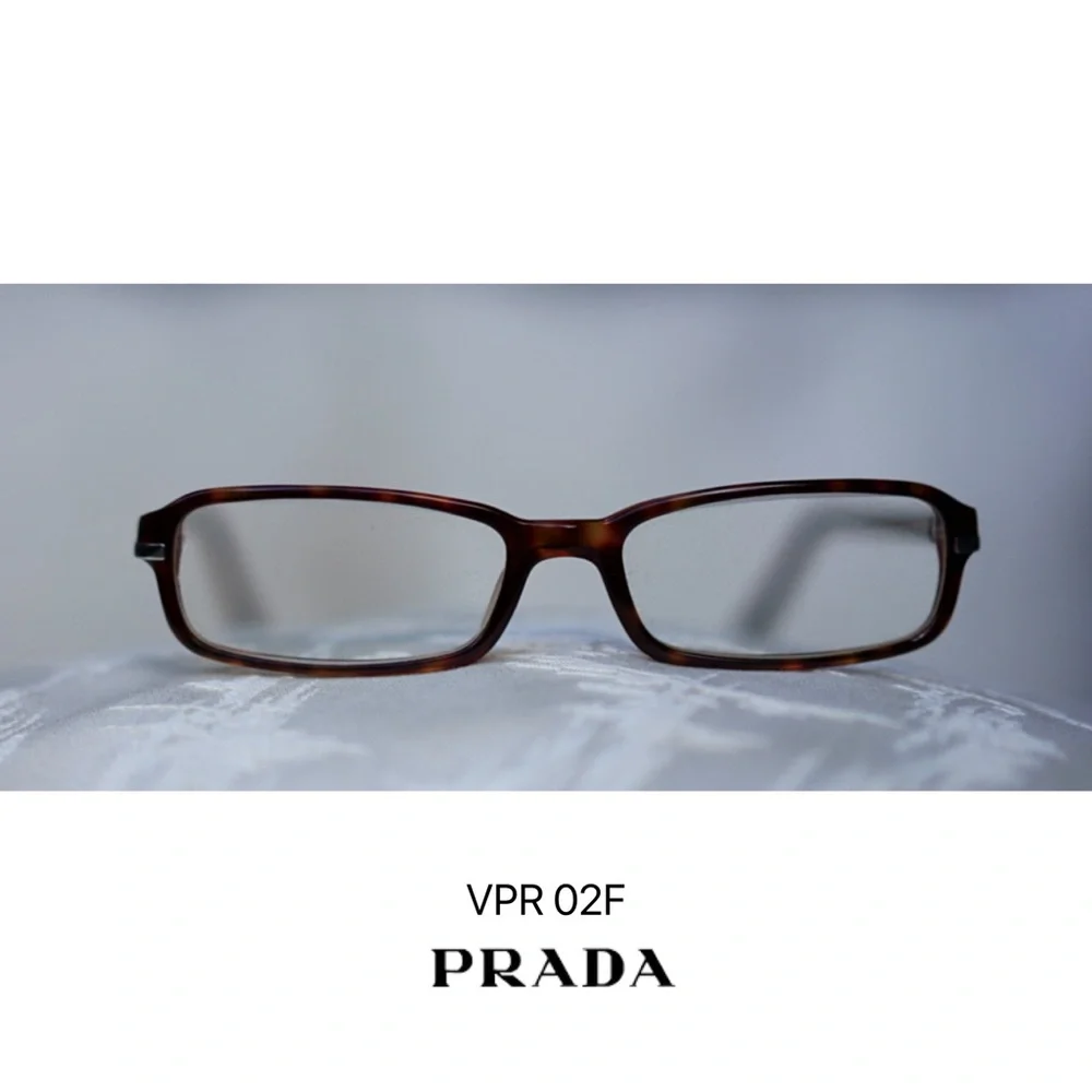 *Vintage* Prada VPR 02F Eyeglass - 100% Authentic, Made In Italy - Picture 6 of 13